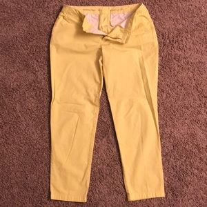 Yellow khakis